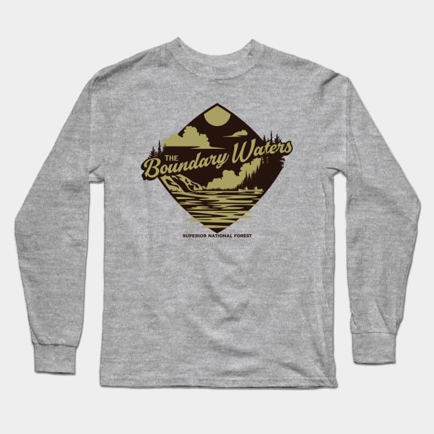 The Boundary Waters Long Sleeve T-Shirt by Pufahl